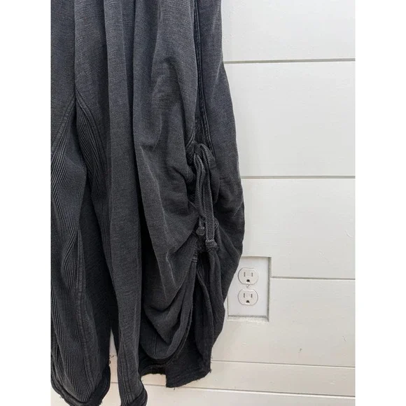 Daily Practice Anthropologie HORIZON JUMPSUIT WIDE LEG 3X Washed Black COMFORT - Picture 3 of 13